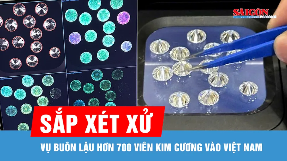 Sắp xét xử vụ buôn lậu hơn 700 viên kim cương vào Việt Nam