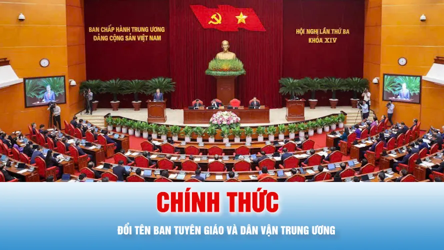 Podcast tin thời sự ngày 1-8: Ban Tuyên giáo và Dân vận Trung ương chính thức đổi tên từ ngày 1-8