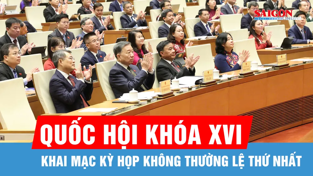 Khai mạc Kỳ họp không thường lệ thứ nhất, Quốc hội khóa XVI: Đề cao trách nhiệm người đứng đầu