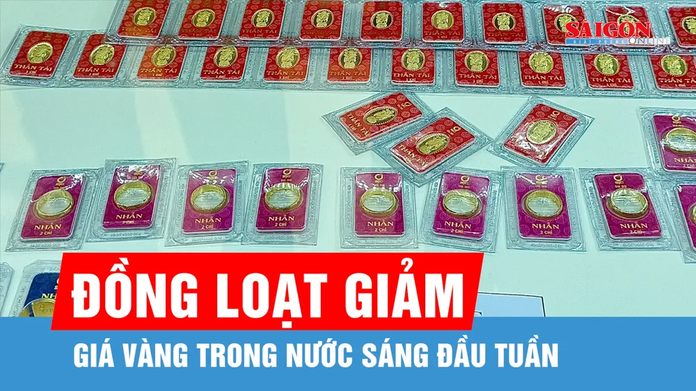 Sáng 10-8: Giá vàng đảo chiều giảm