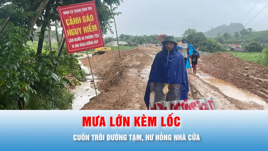 Podcast tin thời sự ngày 20-8: Mưa lớn kéo dài gây thiệt hại tại nhiều tỉnh thành