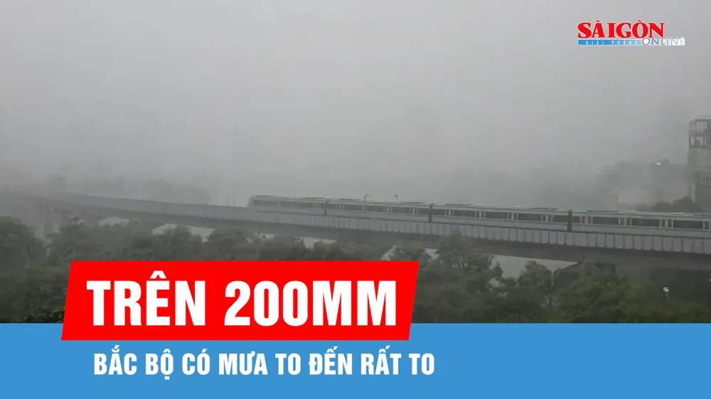 Dự báo ngày mai 16-9, Bắc bộ có mưa to đến rất to