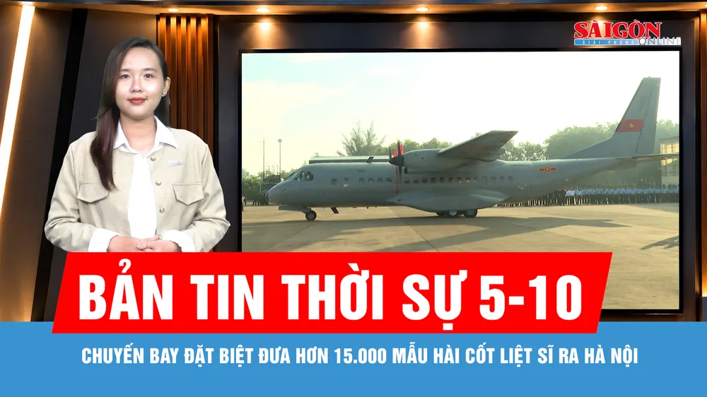 Bản tin thời sự ngày 5-10: Hơn 15.000 mẫu hài cốt liệt sĩ về Thủ đô giám định ADN