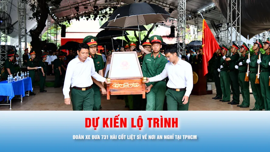 Podcast bản tin thời sự ngày 11-10: Dự kiến lộ trình đoàn xe đưa 731 hài cốt liệt sĩ về nơi an nghỉ tại TPHCM
