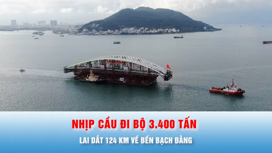 Podcast tin thời sự ngày 18-10: Hành trình lai dắt nhịp cầu đi bộ 3.400 tấn về Bến Bạch Đằng