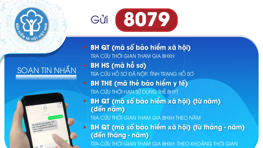 Người dân có thể tra cứu về bảo hiểm qua tổng đài 8079