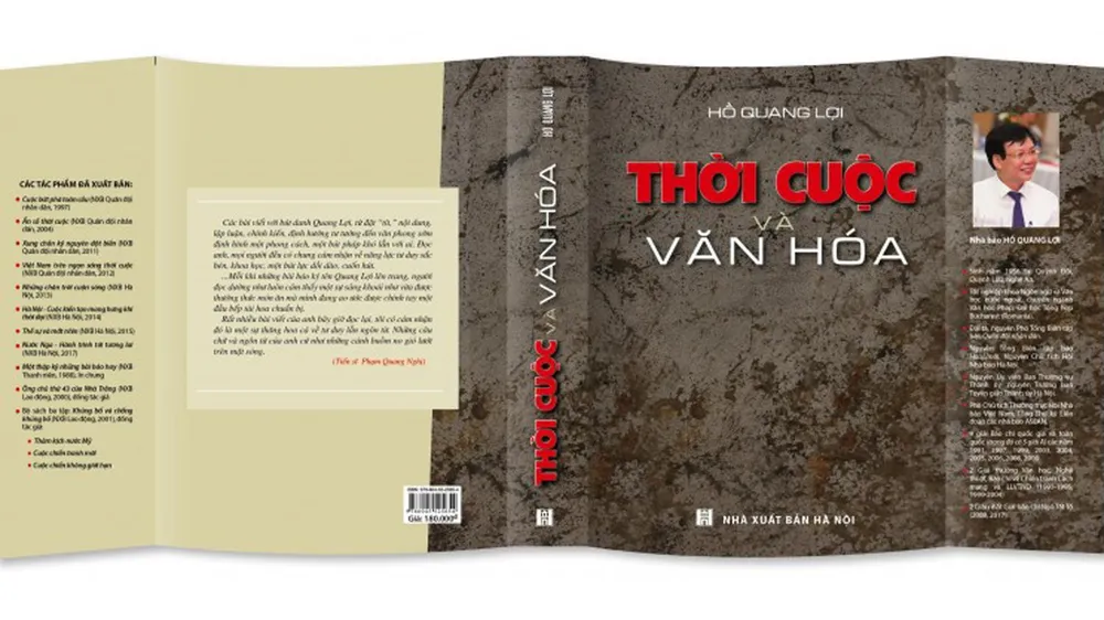Ra mắt sách "Thời cuộc và văn hóa" của nhà báo Hồ Quang Lợi