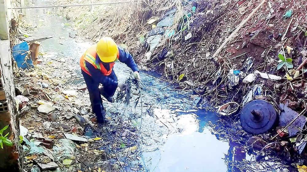 Tập trung giảm ô nhiễm môi trường do nước thải