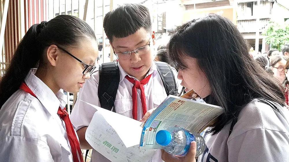 Hôm nay 3-7, TPHCM công bố điểm chuẩn vào lớp 10 