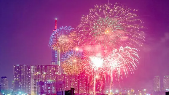 TPHCM bắn pháo hoa mừng năm mới 2026 tại 6 điểm, không sử dụng ngân sách