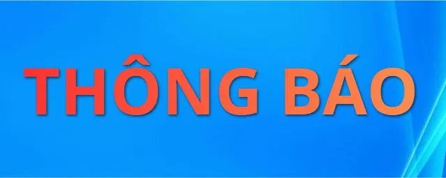 Thông báo