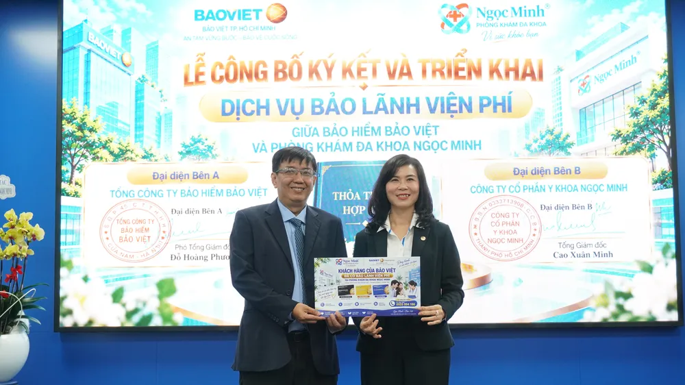 Lễ ký kết đánh dấu bước phát triển mới trong quan hệ hợp tác giữa hai bên. Ảnh: N.H