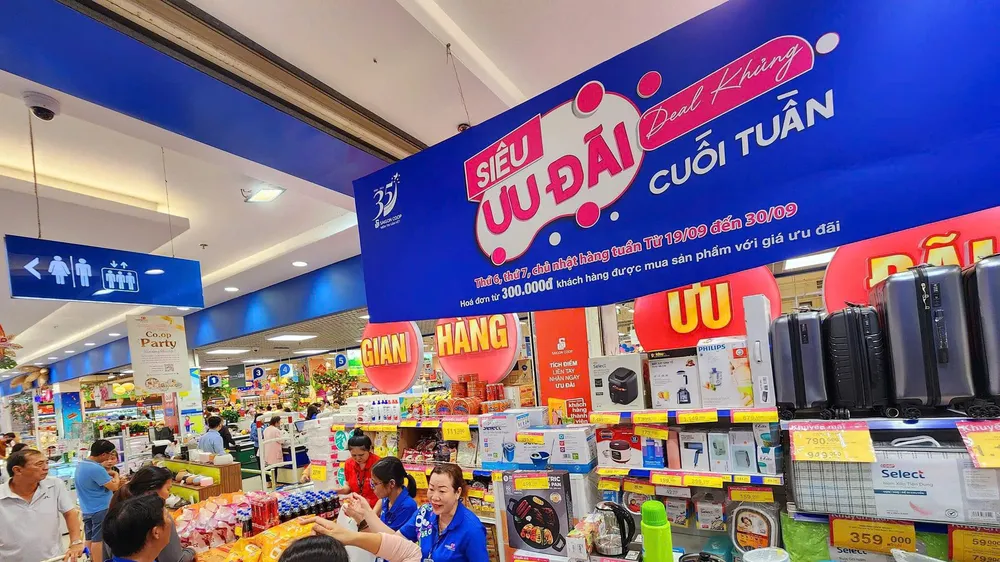Khách hàng thành viên được tri ân khi mua sắm tại các siêu thị Co.opmart 