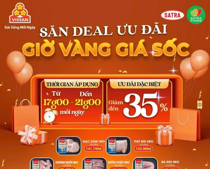 Giới thiệu chương trình khuyến mãi tại hệ thống Satramart, SatraFoods