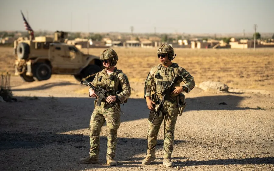 Binh sĩ Mỹ tại Syria. Ảnh: US ARMY