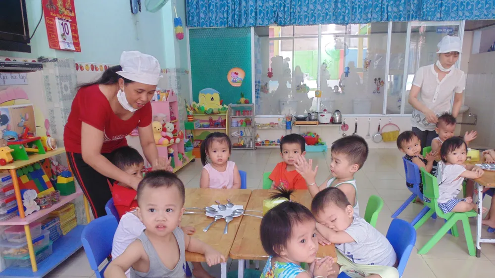 Từ cuối tháng 4, có thể phản ánh chất lượng mầm non ngoài công lập quận 12 qua phần mềm
