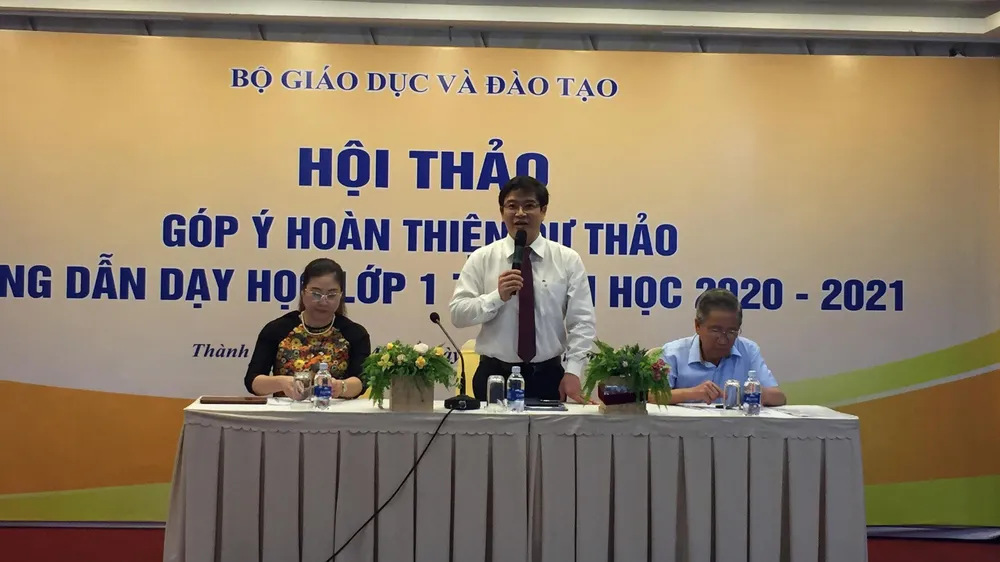 Địa phương lo triển khai dạy học lớp 1 theo chương trình giáo dục phổ thông mới