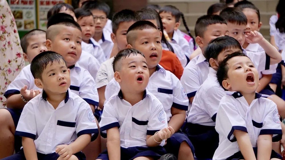 TPHCM: Hơn 1,3 triệu học sinh tựu trường