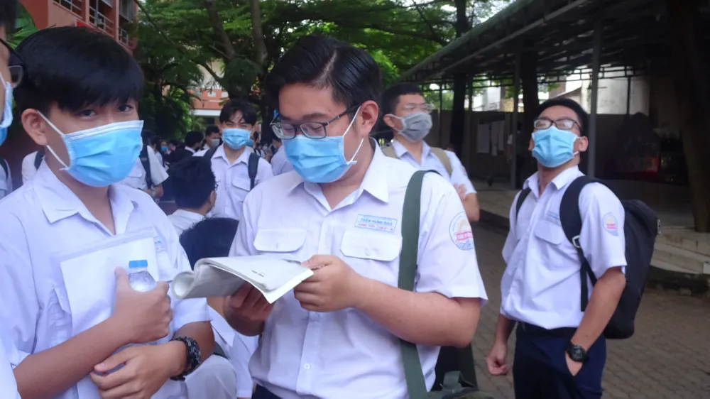 TPHCM: Kỳ thi tốt nghiệp THPT đợt 1 vào ngày 7 và 8-7