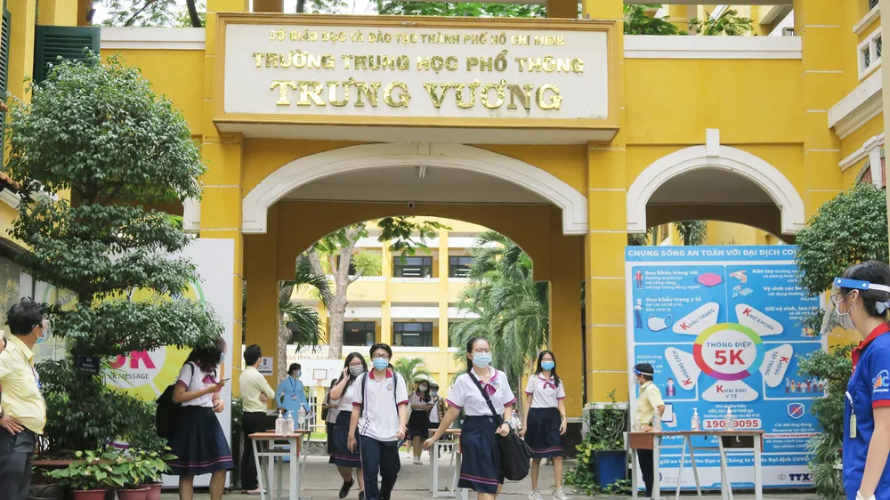 TPHCM: Đề xuất xét đặc cách tốt nghiệp THPT năm 2021 cho thí sinh đủ điều kiện thi đợt 2