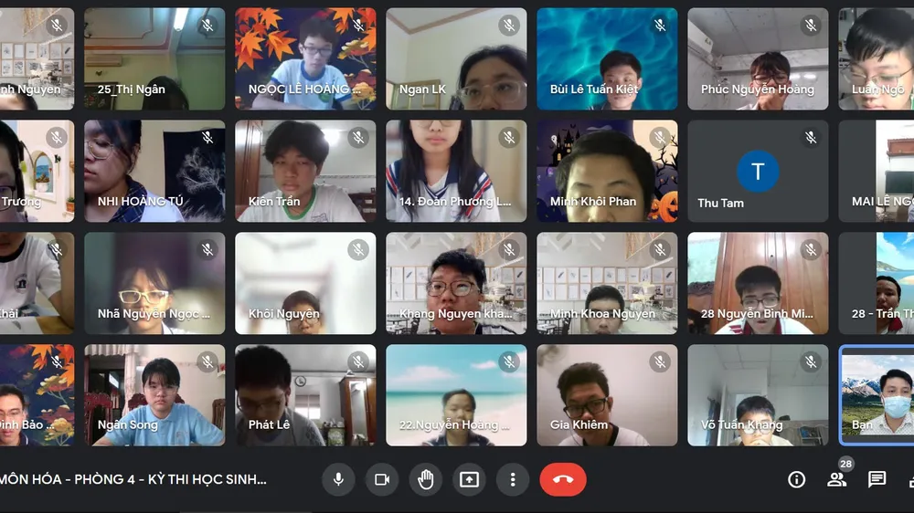 Quận Tân Bình: Hơn 680 thí sinh tranh tài tại kỳ thi học sinh giỏi cấp quận năm học 2021-2022