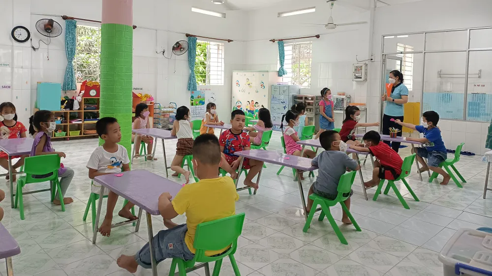 TPHCM: Ban hành nhiều chính sách hỗ trợ học sinh và giáo viên mầm non năm học 2021-2022