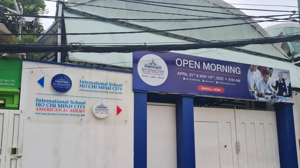 Trường Quốc tế TPHCM - nơi vừa xảy ra vụ học sinh ẩu đả ngoài khuôn viên trường học