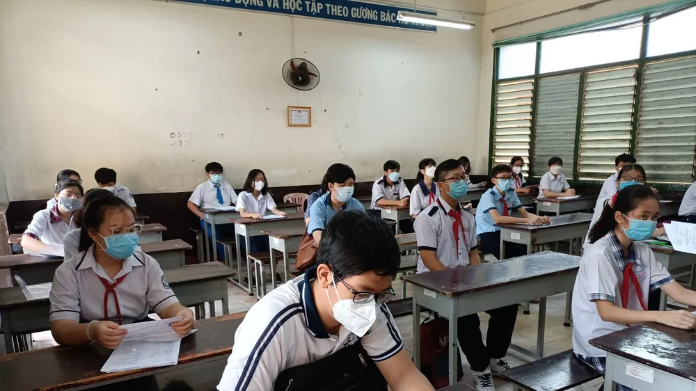 TPHCM: Xuất hiện điểm 8, 9 ở các môn thi tuyển sinh lớp 10