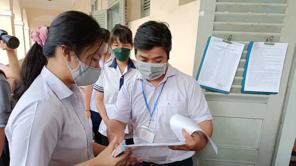 TPHCM: Bắt đầu nhập điểm và tổng hợp số liệu về điểm thi của kỳ thi tuyển sinh lớp 10