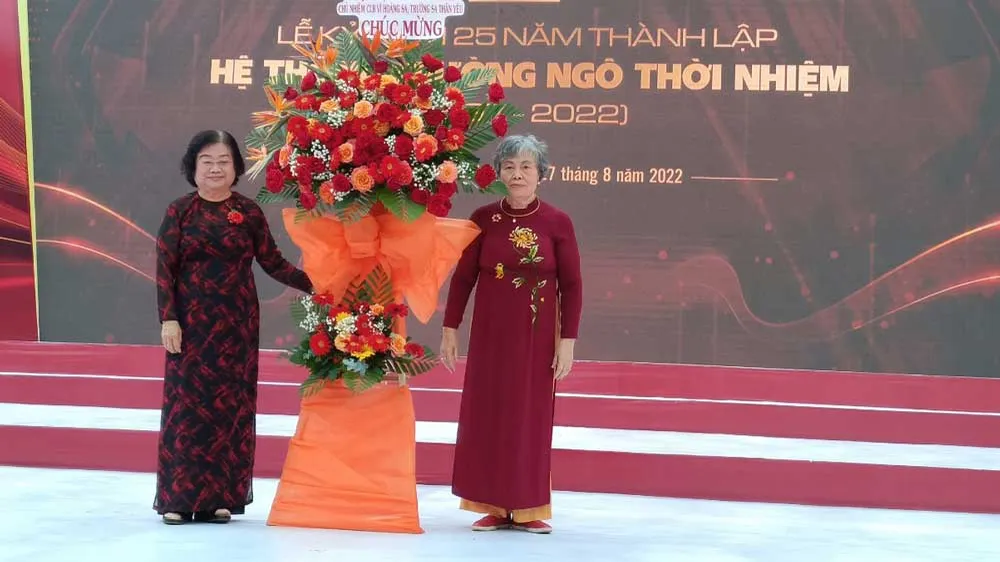 Hệ thống trường Ngô Thời Nhiệm tổ chức lễ kỷ niệm 25 năm thành lập