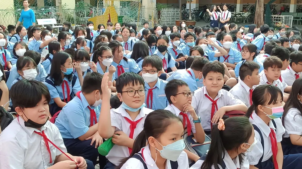 Học sinh thích thú nhận diện nhân vật văn học qua làn điệu âm nhạc truyền thống