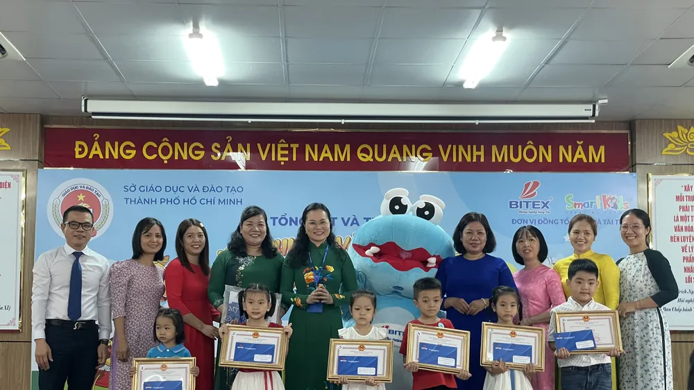 TPHCM: Sôi động sân chơi vẽ sáng tạo cho trẻ mầm non