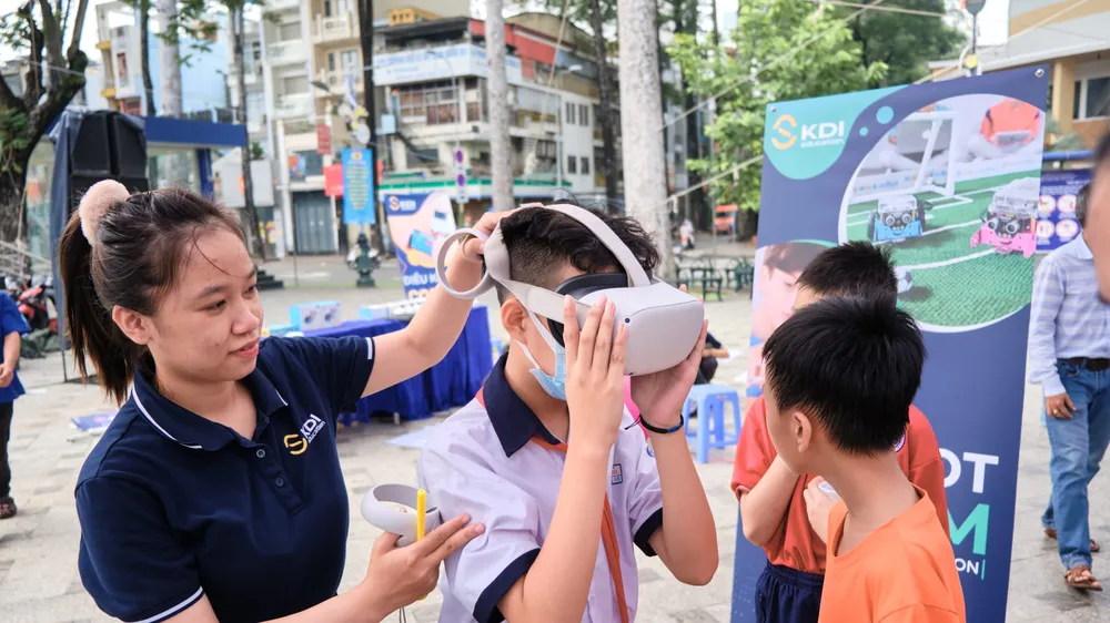Quận 5: Hơn 1.000 học sinh, giáo viên và phụ huynh tham gia Ngày hội Khoa học sáng tạo