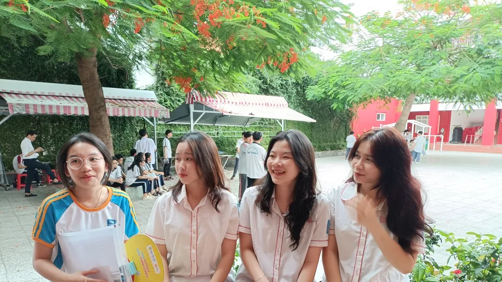 Thí sinh bước vào môn thi cuối Kỳ thi tốt nghiệp THPT năm 2023