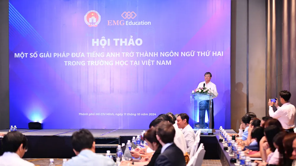 TPHCM tiên phong đưa Tiếng Anh thành ngôn ngữ thứ 2 trong trường học