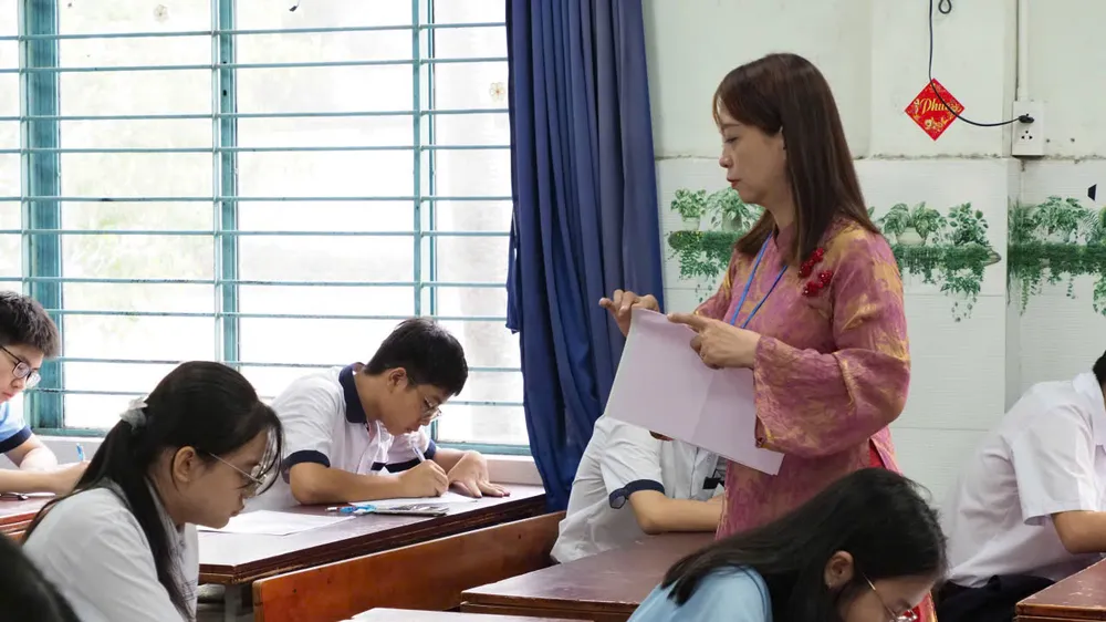Học sinh tham gia Kỳ thi tuyển sinh lớp 10 công lập năm học 2026-2027 tại TPHCM