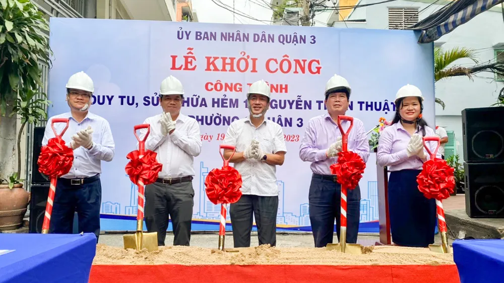 Người dân hiến đất, mở rộng 7 tuyến hẻm ở trung tâm