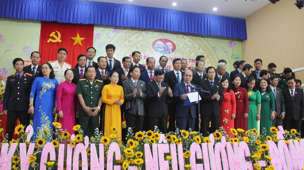 Đồng chí Nguyễn Văn Tuấn tái đắc cử chức danh Bí thư Thành ủy Bến Tre