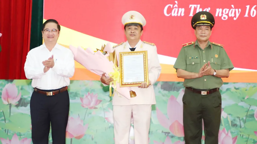 TP Cần Thơ có tân Phó Giám đốc Công an 