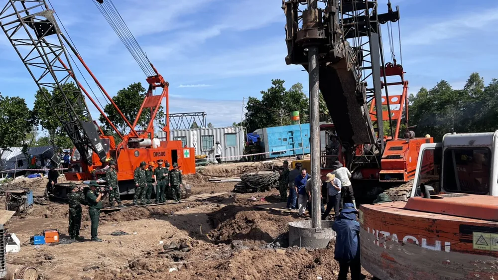 Khoan guồng xoắn đạt hiệu quả cao, vẫn đang ưu tiên thực hiện