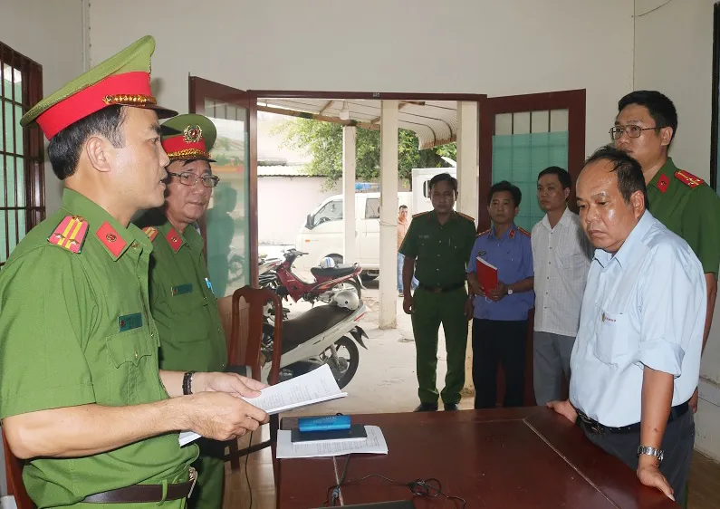 Đối tượng Lâm Sanh bị bắt tạm giam. Ảnh: PHẠM HƠN