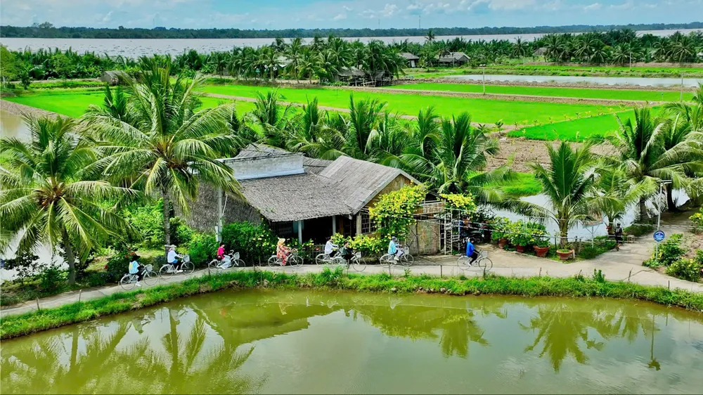 Du lịch Cồn Chim được nhiều du khách ưu tiên trong chuyến hành trình khi đến Vĩnh Long