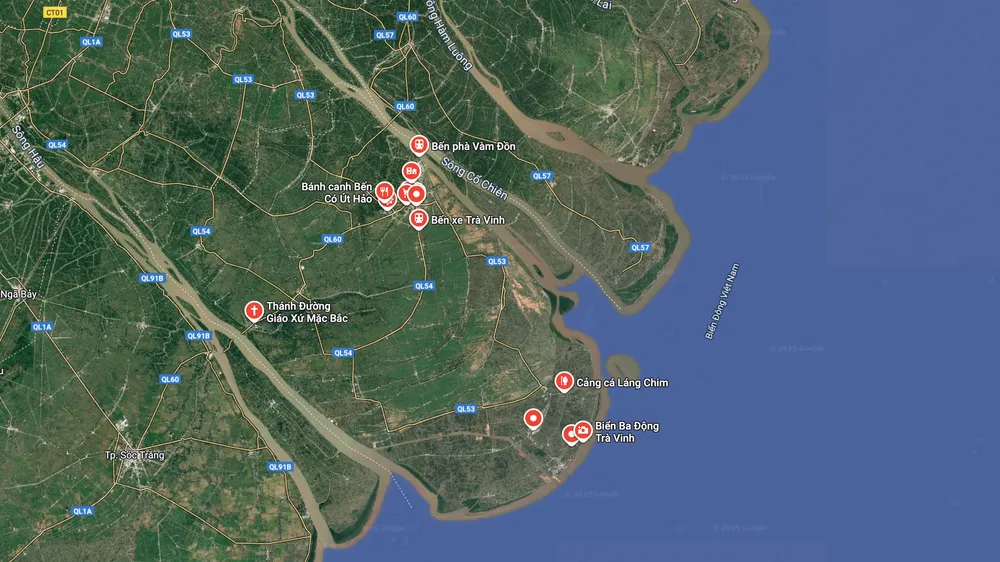 Dự kiến quý 3-2026 xây dựng tuyến hành lang ven biển Trà Vinh