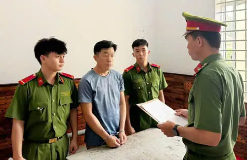 Đối tượng Trương Tuấn Cường bị bắt tạm giam. Ảnh: CACC