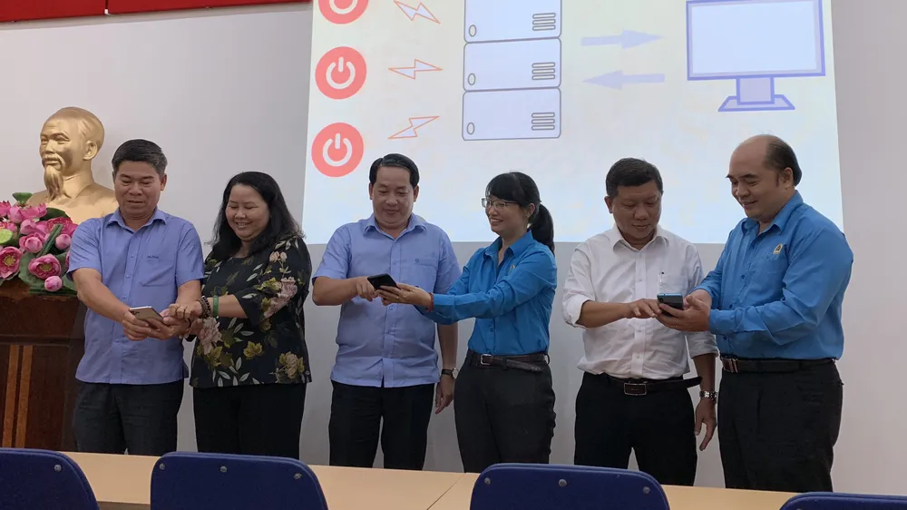 Ban Thường vụ LĐLĐ TPHCM ra mắt trang thông tin chiều 14-10