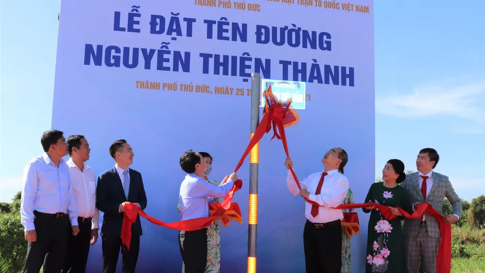 Tên 20 danh nhân, nhân vật lịch sử được đặt tên đường tại TP Thủ Đức