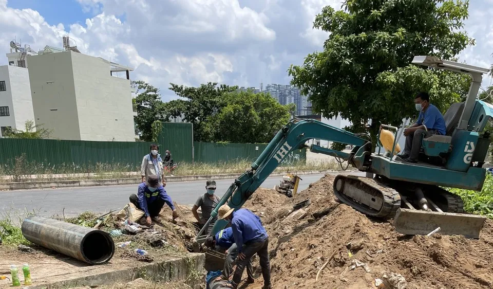 Cuối tuần này, nhiều nơi tại TPHCM bị cúp nước để xử lý sự cố đường ống 