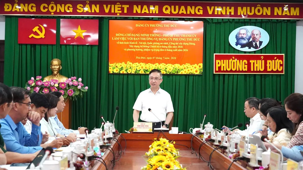 6 tháng đầu năm 2026, phường Thủ Đức thu ngân sách đạt 148% dự toán