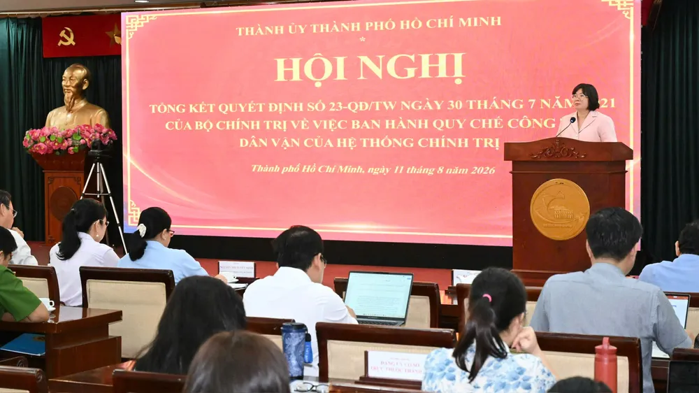 Dân vận số phải tạo được tương tác hai chiều với người dân