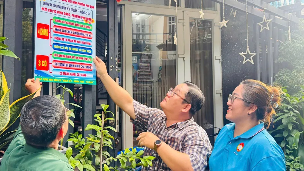 Những con hẻm “4 không, 3 có”